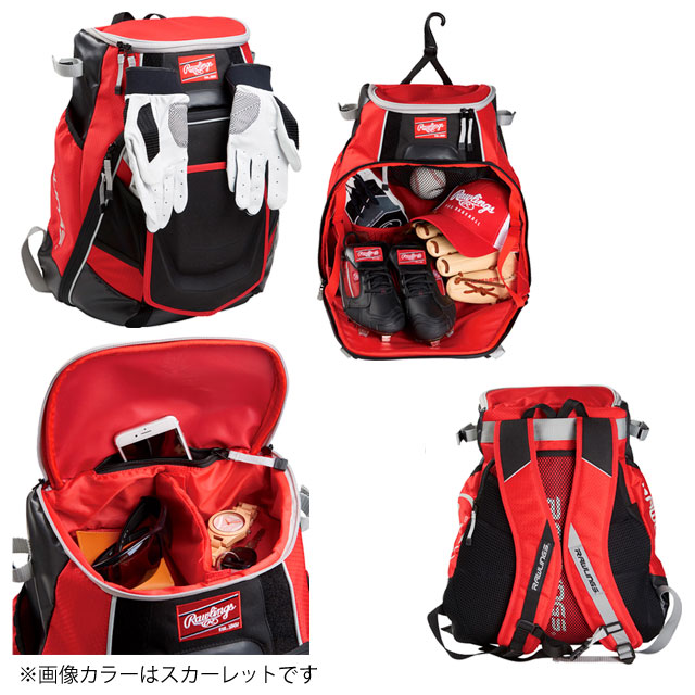 楽天市場 野球 かばん バッグ リュック ローリングス バックパック 35l Rawlings19ss Velobkjp ボールクラブbyスポーツサクライ
