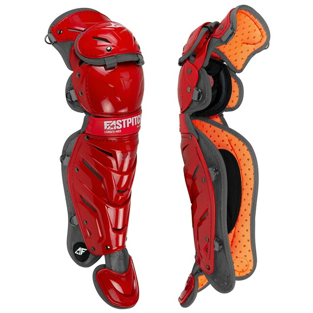 オールスター ALL-STAR キャッチャーギア キャッチャー防具 レガース 捕手 女子ソフトボール LGWAFX-RED ※キャンセル不可商品