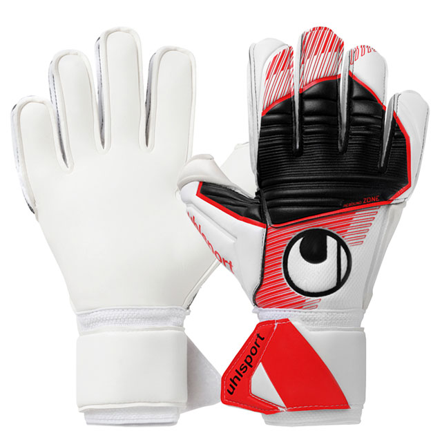 22%OFF! ウールシュポルト アブソルートグリップ ホワイト レッド ブラック サッカー キーパーグローブ GKグローブ ゴールキーパー用品 1011351-01