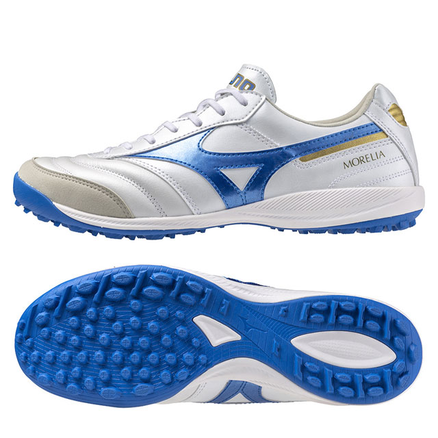 Mizuno モレリア　サッカー・フットサルシューズ 楽天市場】ミズノ モレリア SALA JAPAN TF ホワイト ブルー