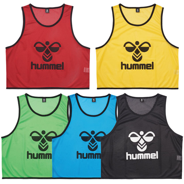 ヒュンメル サッカー フットサル ジュニア トレーニングビブス 10枚セット 番号付き 収納バッグ付き HJK6007Z hak6008z-01.jpg