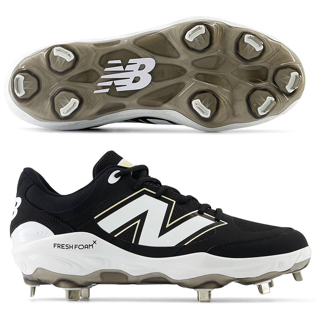 43％OFF 金具スパイク ニューバランス Fresh Foam X 3000 V7 野球スパイク 2E 一般 大人 L3000BK7　※Pカバー取付不可 7,599円