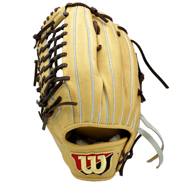 硬式グローブ Wilson ウィルソン グラブ Wilson Staff DUAL 限定 ヴィンテージタン 野球 一般 大人 【硬式外野手用／サイズ12.5】 WBW102048