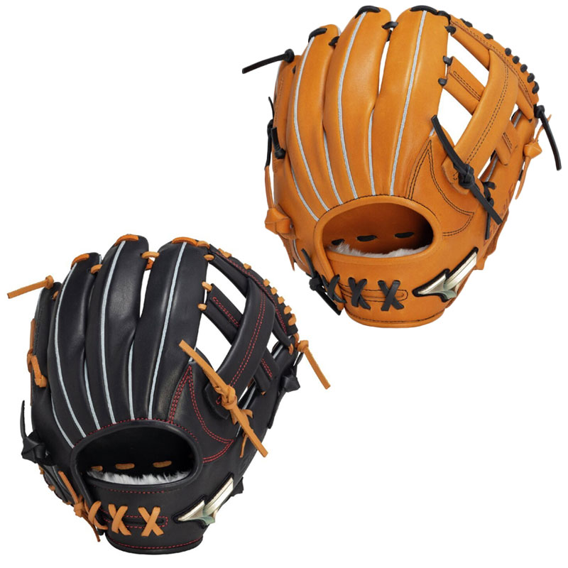 軟式グローブ ミズノ Hselection SIGNA AXI グローバルエリート 野球 グラブ 一般 大人 【軟式内野手用/サイズ9】 1AJGR32413|ボールクラブbyスポーツサクライ
