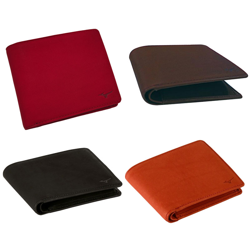 楽天市場】送料無料 ミズノ 野球 グラブ革二つ折り財布 グローブ革