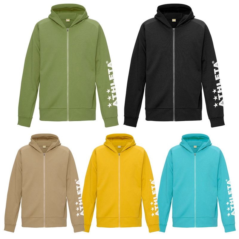 20％OFF！ アスレタ スウェット ZIP パーカー サッカー フットサル ウェア （ATHLETA2025FW） 03402
