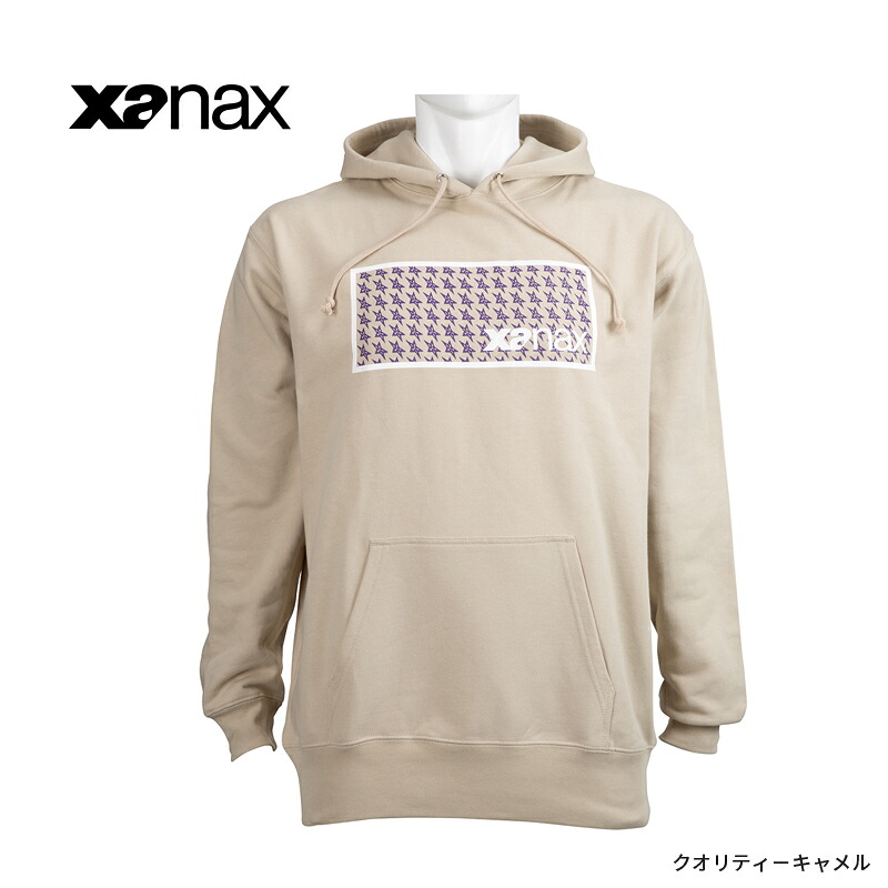ザナックス 薄手スウェットパーカー Designed by Lill 1 STAR ストレッチ 秋冬 春 トレーニングウェア 長袖 野球 移動着 部活 チーム 一般 大人 BW25SWL