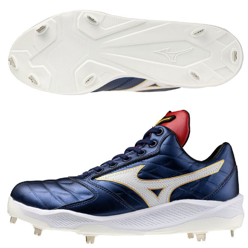 野球スパイク ミズノ クッションレボ プロ Ltd 金具スパイク CUSHIONREVO PRO 限定 勝色 26SS 野球 一般 大人 草野球 11GM2630 11GM263029 ※Pカバー加工不可|ボールクラブbyスポーツサクライ