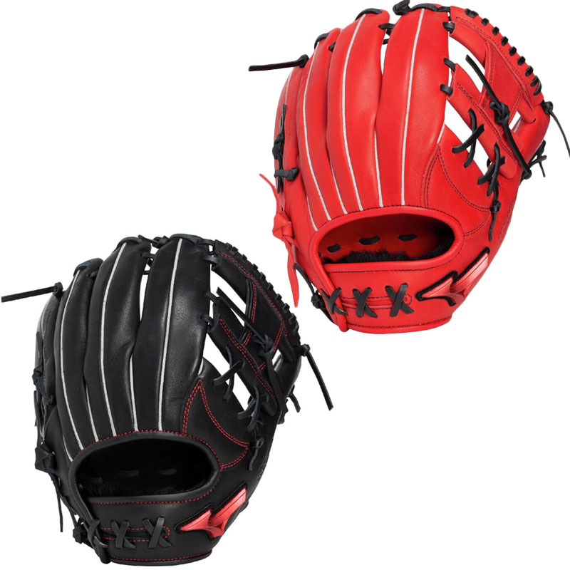 少年軟式グローブ ミズノ WILL DRIVE RED ウィルドライブレッド 26SS 野球 ジュニア 少年用 【少年軟式オールラウンド用/サイズM】 1AJGY34610|ボールクラブbyスポーツサクライ