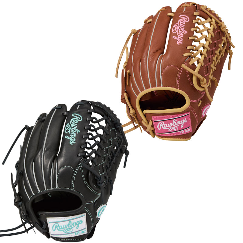 女子ソフトボールグローブ ローリングス HYPER TECH R2G Rawlings2026SS レディース グラブ 一般 大人 【女子ソフトオールラウンド用／サイズ11.75】 GS6HTS65｜ボールクラブbyスポーツサクライ