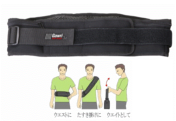 HATAS ガウリ ボディウェイト【 3kg 】GWB3001 掛け目合わせる能力のある  錘 筋力形づくる