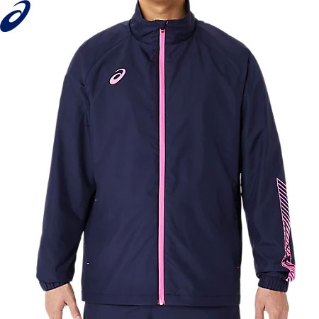 アシックス asics ウィンドブレーカー ジャケット トレーニングウェア 裏トリコット 2031E745
