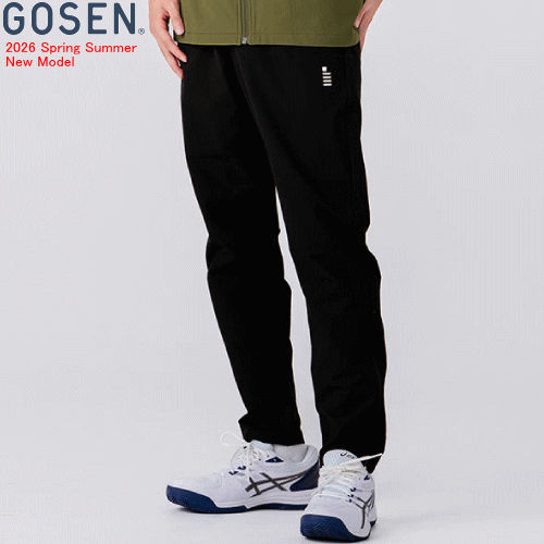 GOSEN ゴーセン ウィンドパンツ ロングパンツ 移動着 ソフトテニス ウェア バドミントン ウェア Y2602 [ユニセックス：男女兼用]