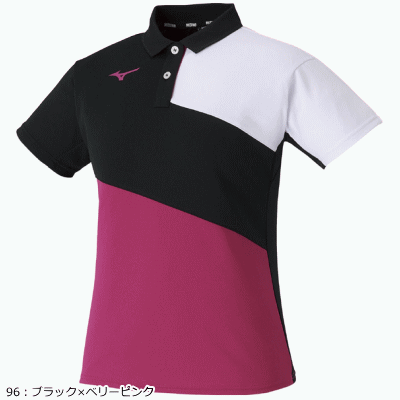 MIZUNO ミズノ ゲームシャツ ウェア 半袖ポロシャツ バドミントン ...