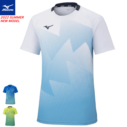 MIZUNO ミズノ シャツ ページエント ブルー スコート ホワイト XL MIZUNO ミズノ シャツ ページエント ブルー スコート ホワイト