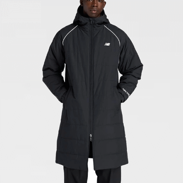 楽天市場】New Balance ニューバランス ベンチコート Basic 中綿ベンチ