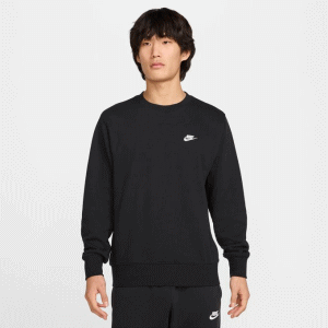 NIKE スウェット トレーナー スポーツウェア ナイキ クラブ FT L/S クルー フーディ 男性用 メンズ FN3889 010