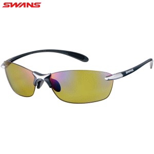 SWANS スワンズ サングラス アイウェア Airless-Leaf fit エアレス リーフ フィット フィッシング アウトドア レディース SALF-0168 GMR｜ソフトテニス館