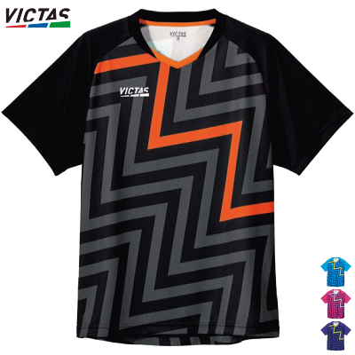 Victas Play ヴィクタス 卓球 サンダーボルト ゲームシャツ Thunder Bolt Gs ユニフォーム メンズ 男性用 レディース 女性用 ジュニア キッズ 子供用 限定特価