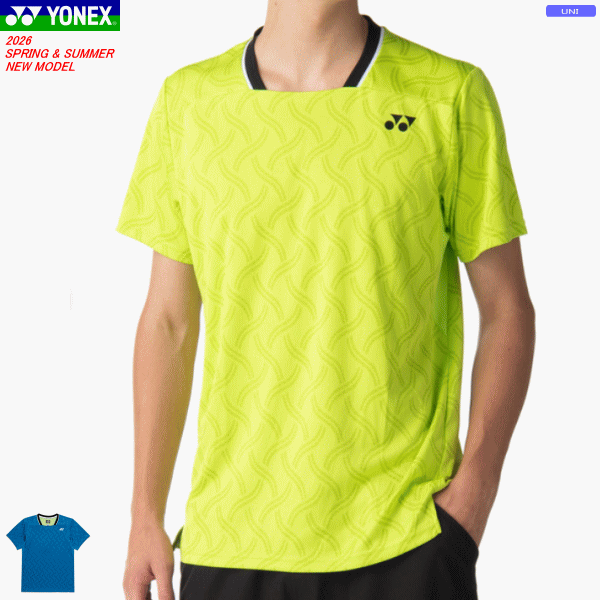 YONEX ヨネックス ゲームシャツ ユニホーム 半袖シャツ ソフトテニス バドミントン ウェア 10703 [ユニセックス：男女兼用]【1枚までメール便OK】