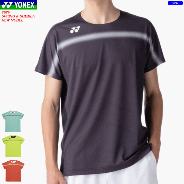 YONEX ヨネックス 力くらべティーシャツ 制服 半袖ティーシャツ ソフトテニス バドミントン 御召しもの 10711 [メンズ：成人男性用]【1枚まで電子メール便聞き届ける】