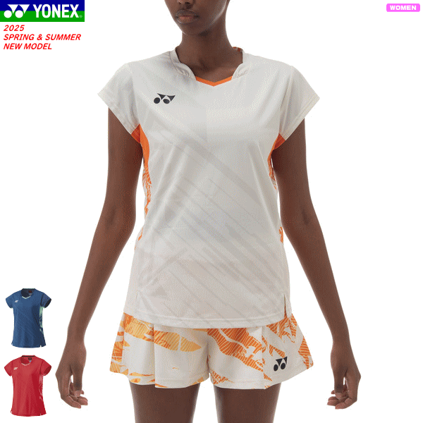 YONEX ヨネックス ゲームシャツ ユニホーム 半袖シャツ ソフトテニス バドミントン ウェア 20858 [レディース：女性用]【1枚までメール便OK】｜ソフトテニス館