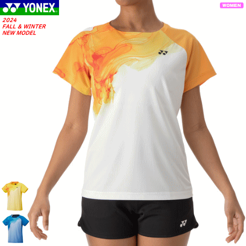 YONEX ヨネックス ゲームシャツ ユニホーム 半袖シャツ ソフトテニス バドミントン ウェア 20817 [レディース：女性用]【1枚までメール便OK】