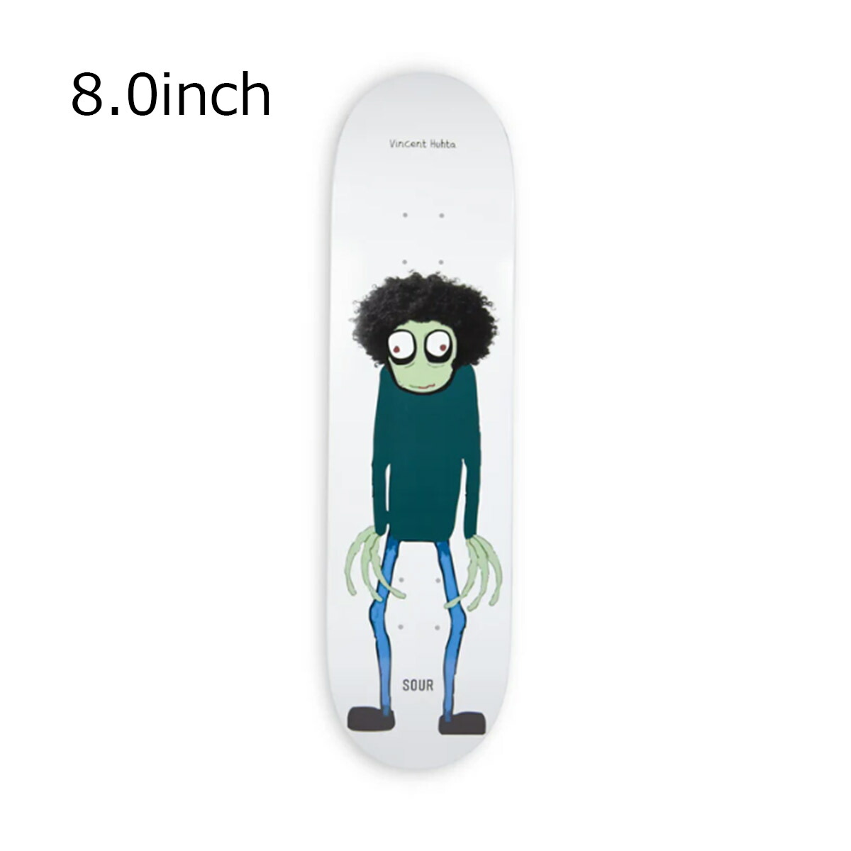 楽天市場】スケボー デッキ SOUR Josef-Jahta Deck size 8.0