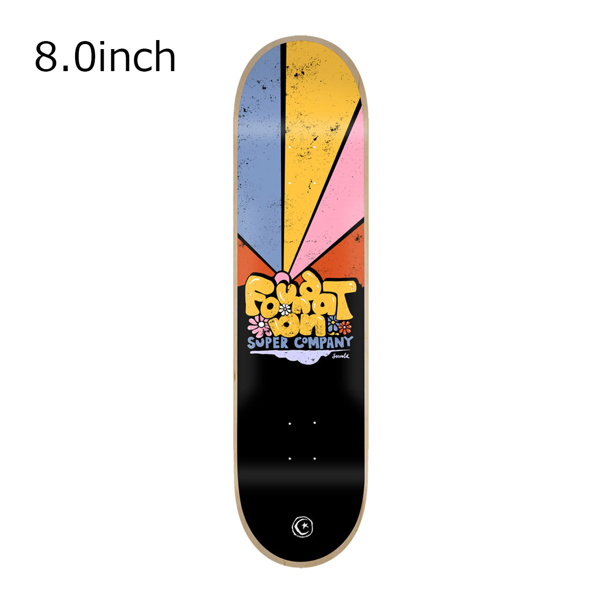 Foundation スケボー スケートボードデッキ 8.25インチ 楽天市場】【週末ポイント3倍UP】 スケボー スケート デッキ