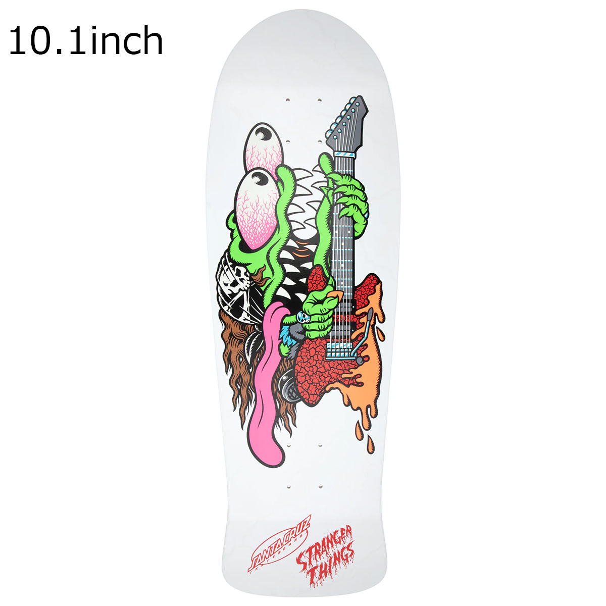 【セール24%OFF】サンタクルーズ SANTACRUZ スケボー スケートボード デッキ 板 STRANGER THINGS MEEK SLASHER EDDIE REVEAL 10.1 31021653｜スポーツタカハシ