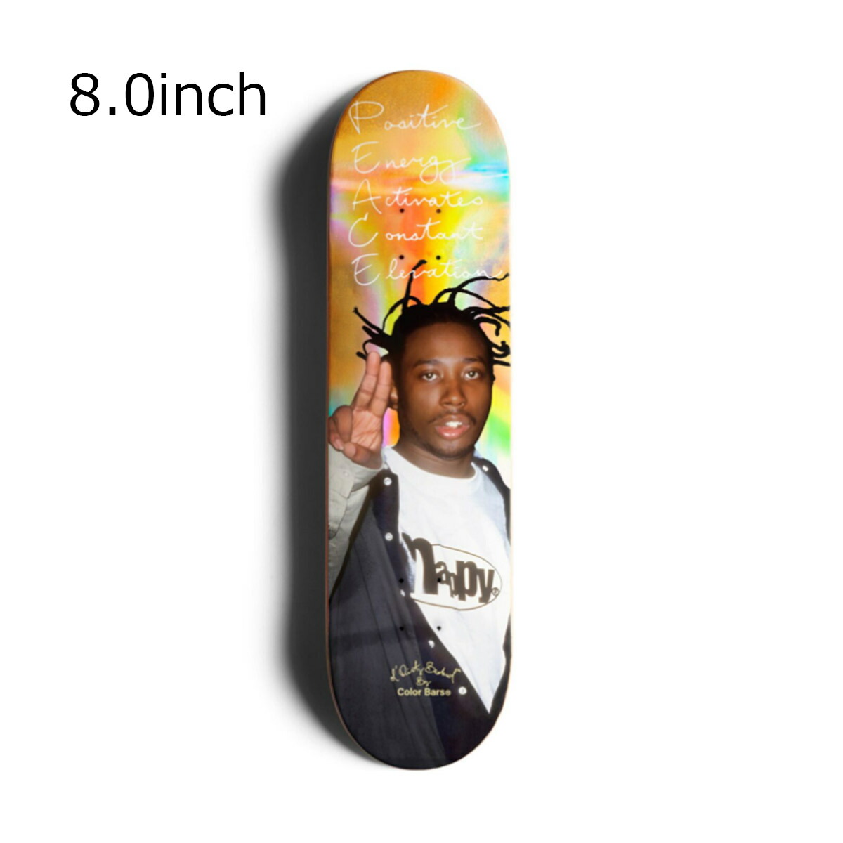 ICE CUBE スケートボードデッキ　美品 ICE CUBE × COLOR BARS アイスキューブ×カラーバー Drop Top