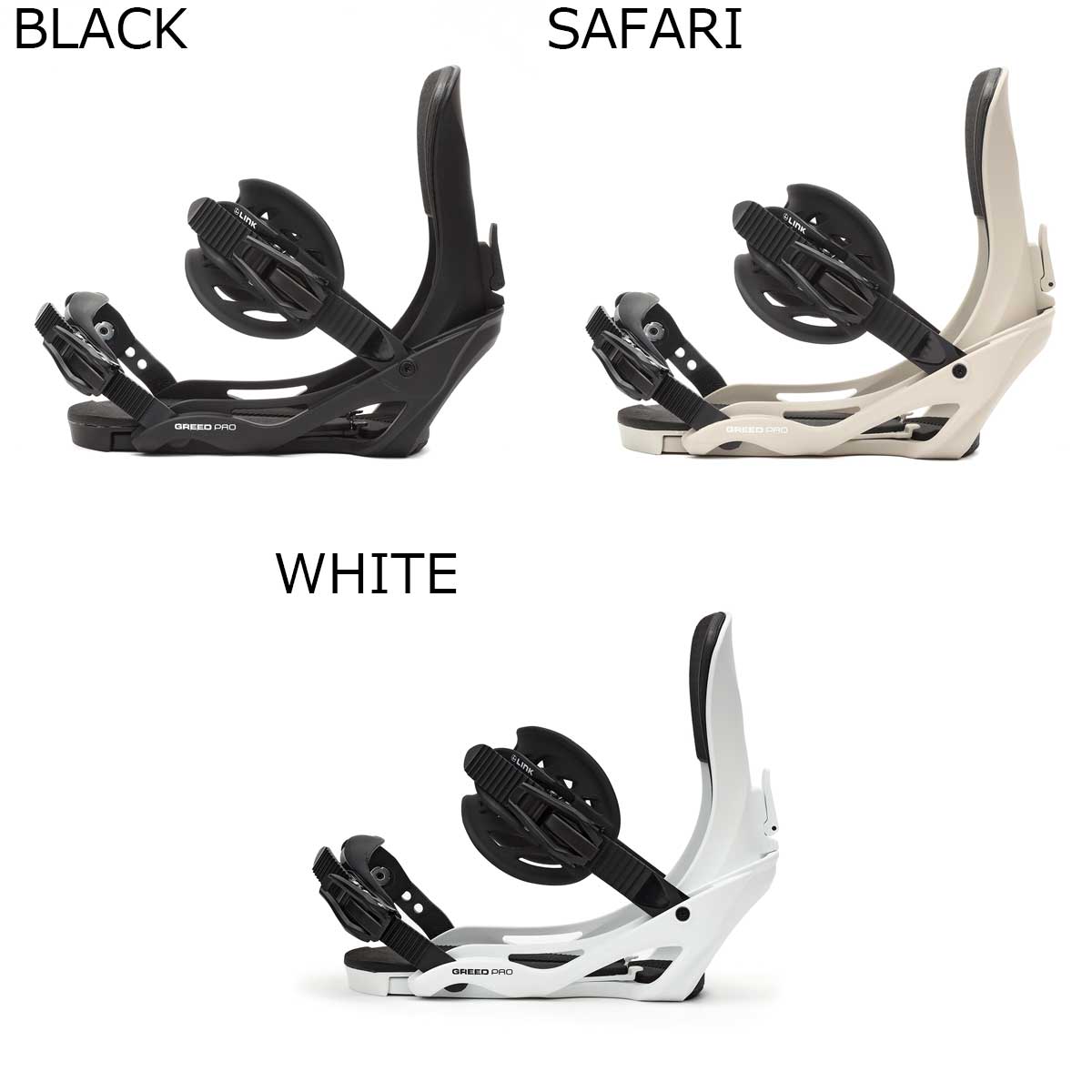 【お買い物マラソン期間中P5倍★4/4 20:00～4/10 1:59まで】【セール28%OFF！】リンク LINK スノボー スノボ スノーボード バインディング ビンディング GREED PRO メンズ 男性 25-26