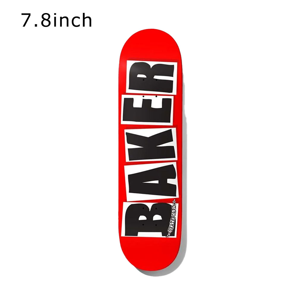 楽天市場】BAKER ベイカー BLAND LOGO DECK 7.3 ブランド ロゴ
