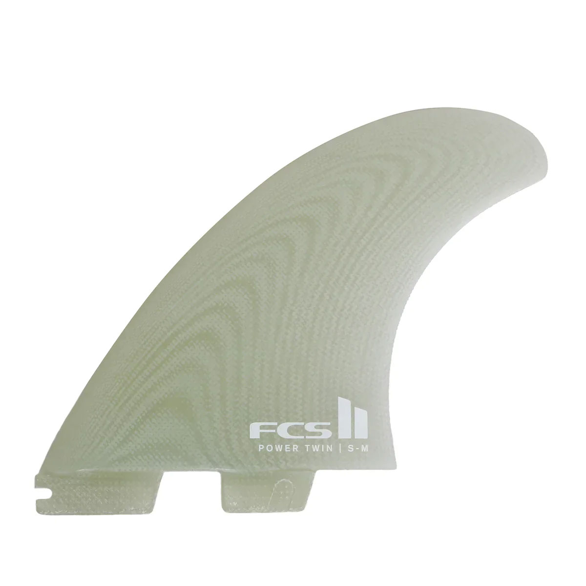 エフシーエス FCS サーフィン サーフ フィン FCSII POWER TWIN＋1PG FIN CLR S-M FPTX-PG02-MD-TSR