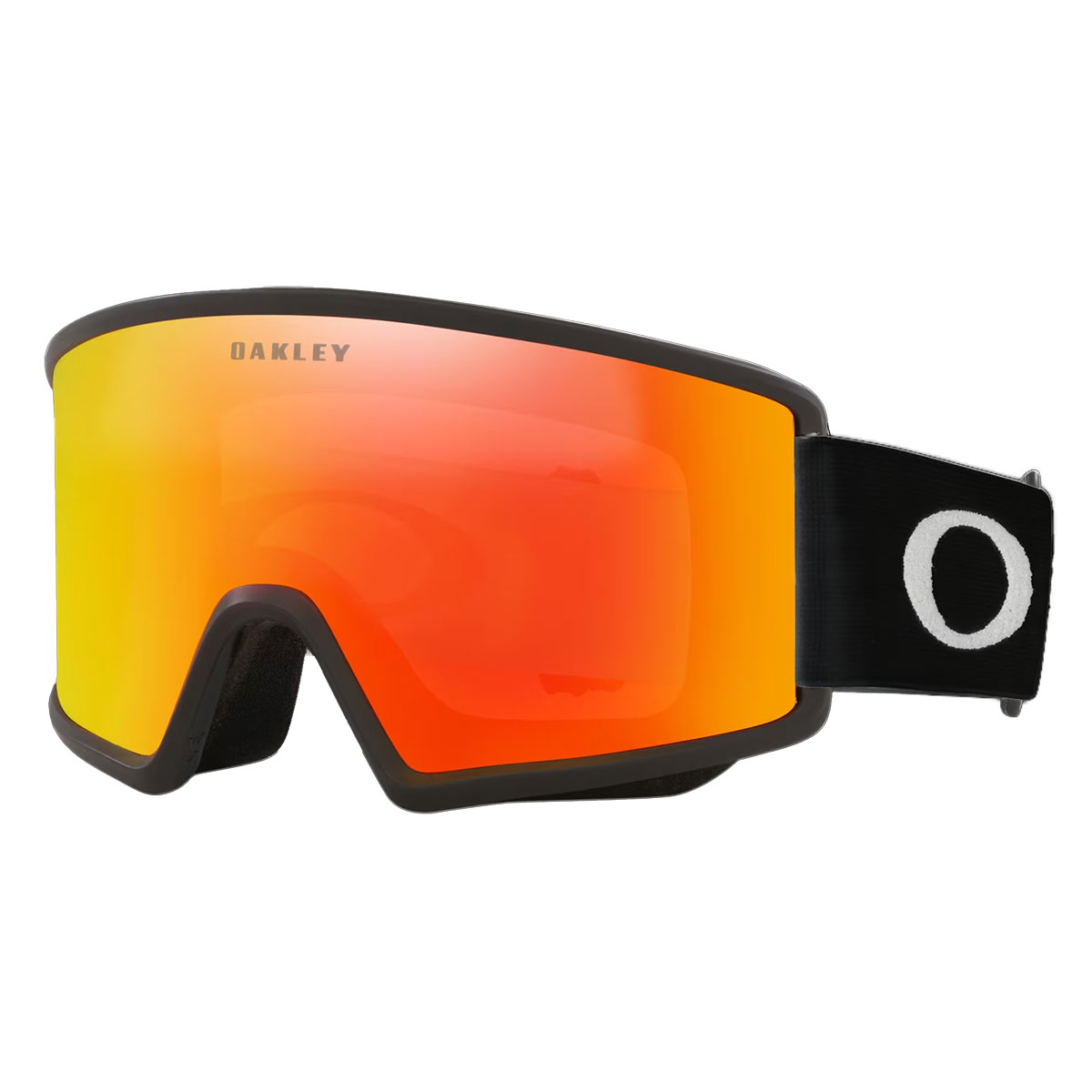 【お買い物マラソン期間中P5倍★4/14 20:00～4/17 9:59まで】オークリー OAKLEY スノボー スノボ スノーボード ゴーグル TARGET LINE L MATTE BLACK/FIRE IRIDIUM 0OO7120-03 25-26
