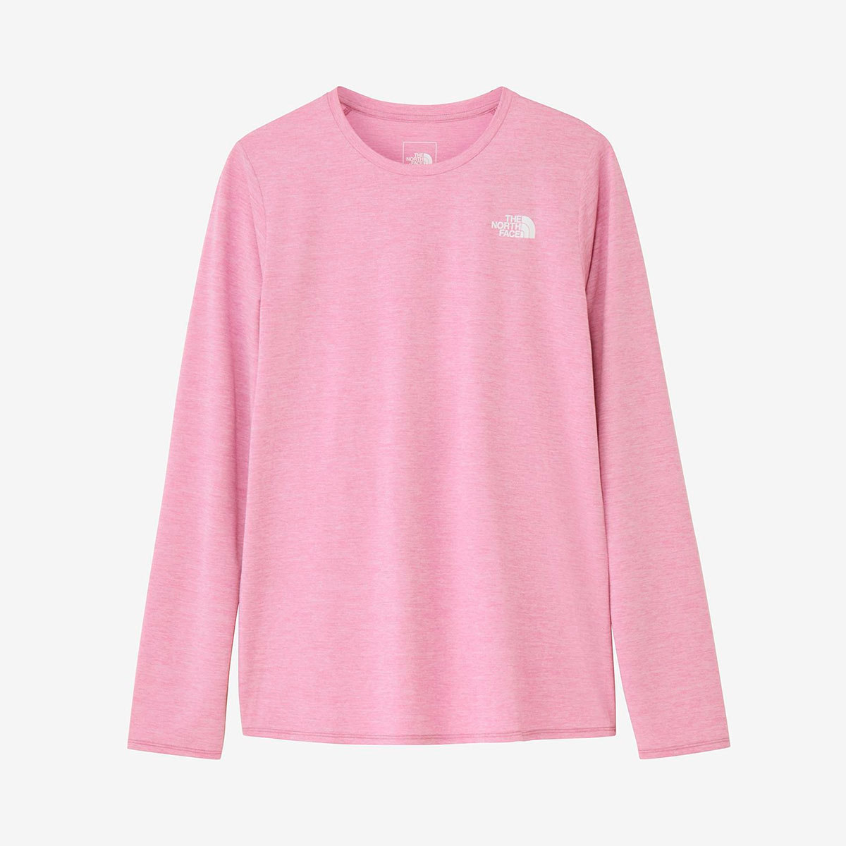 ザ・ノース・フェイス THE NORTH FACE ランニング トレーニング ウェア 長袖 Tシャツ ロンT ロングスリーブ GTD メランジクルー NTW12597-V レディース 女性 26SS 春夏