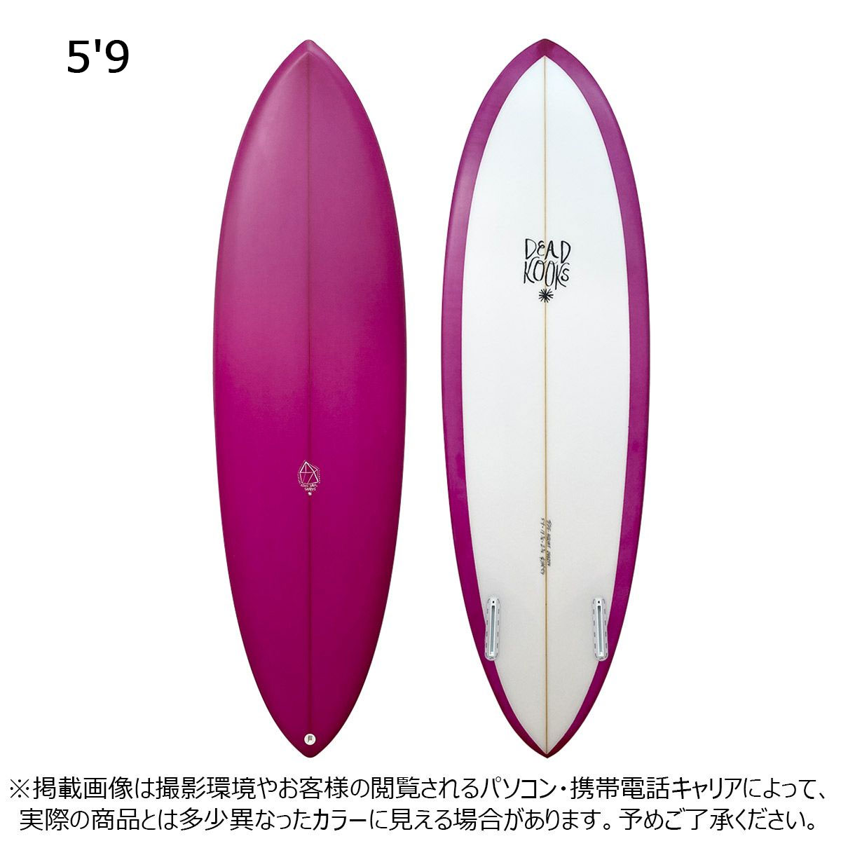 Deadkooks デットクークスサーフボード クラックド　エーゲ　6.2 楽天市場】DEADKOOKS SURFBOARDS デッドクークス サーフボード