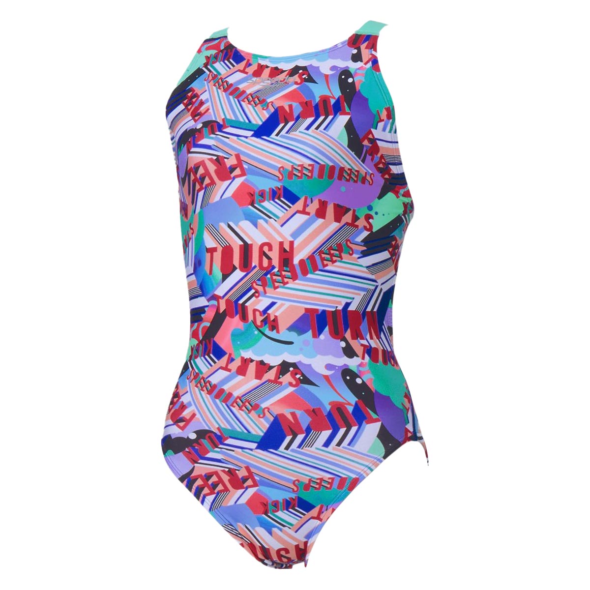 【お買い物マラソン期間中P5倍★4/14 20:00~4/17 9:59まで】【セール10%OFF!】スピード SPEEDO スイム トレーニング 競泳 水着 ワーディングストライプスターンズワイドストラップスーツ STW02606-RE レディース 女性 26S1