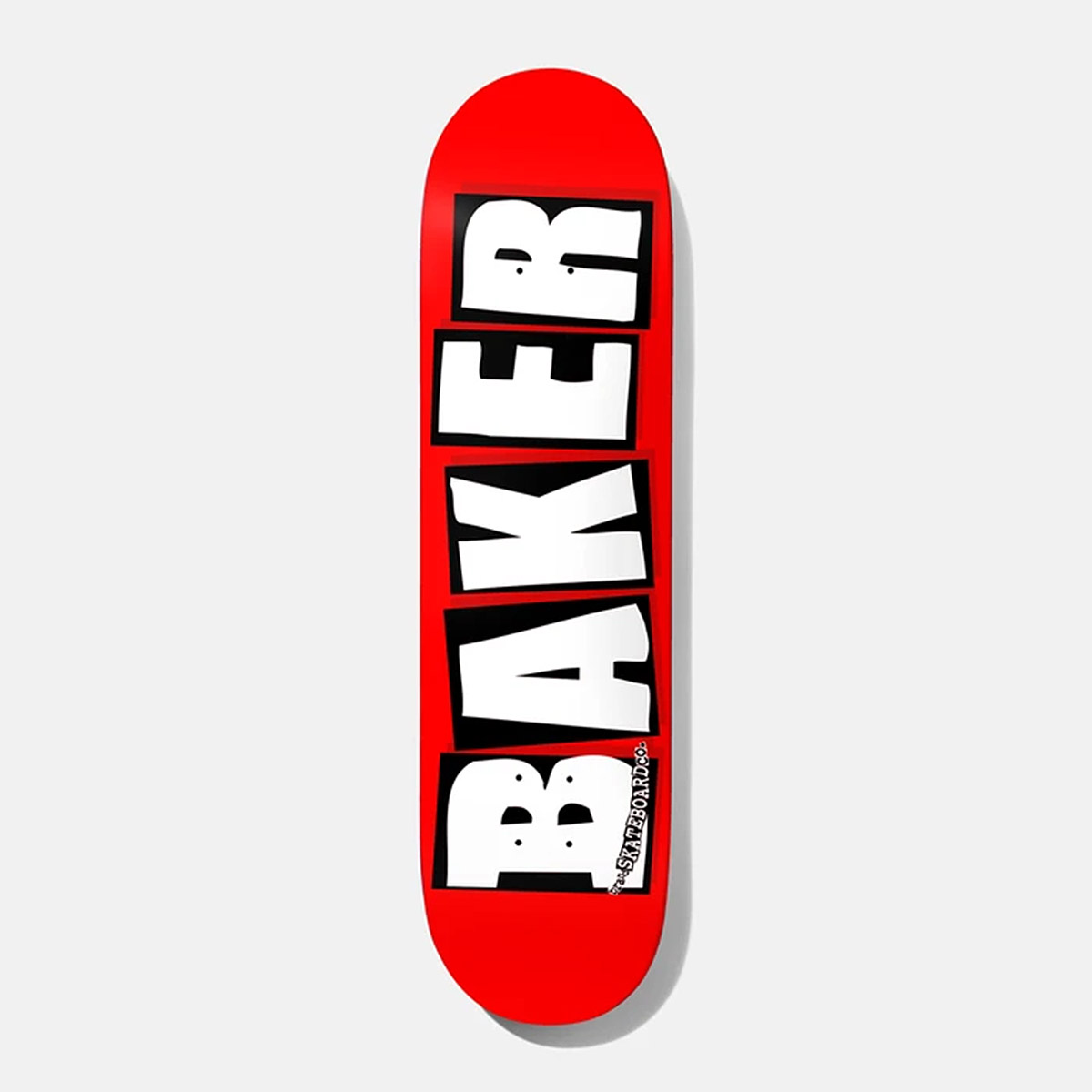 ベイカー BAKER スケボー スケートボード デッキ 板 ブランドロゴ ホワイト 8.125 BK BRAND LOGO WHITE 8.125 030070003010351｜スポーツタカハシ