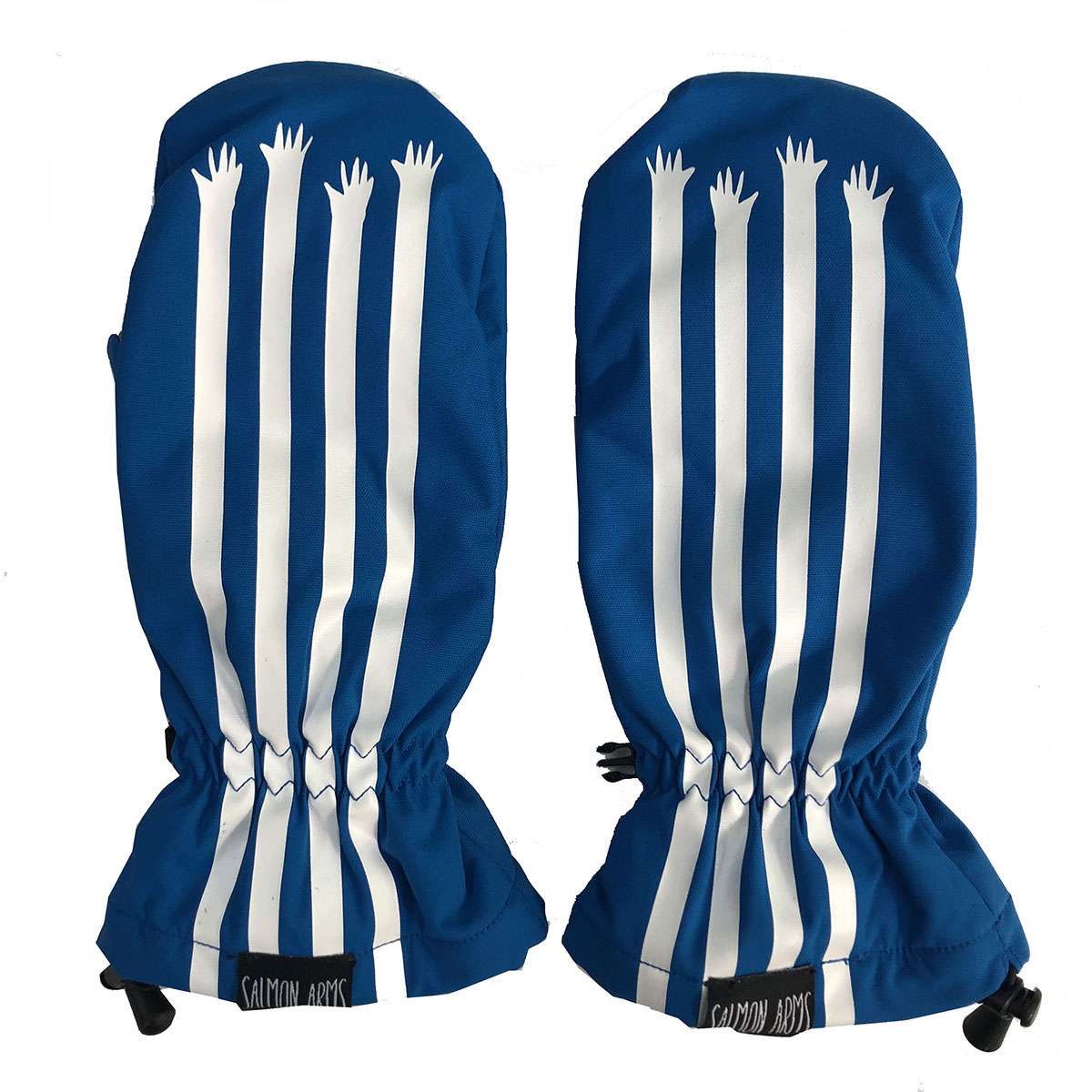【大売り出し30%OFF！】サーモンアームズ  白いもの 地球儀 メンズ/レディース Classic Mitt Stripes-Blue SAF21SRP-B 21-22