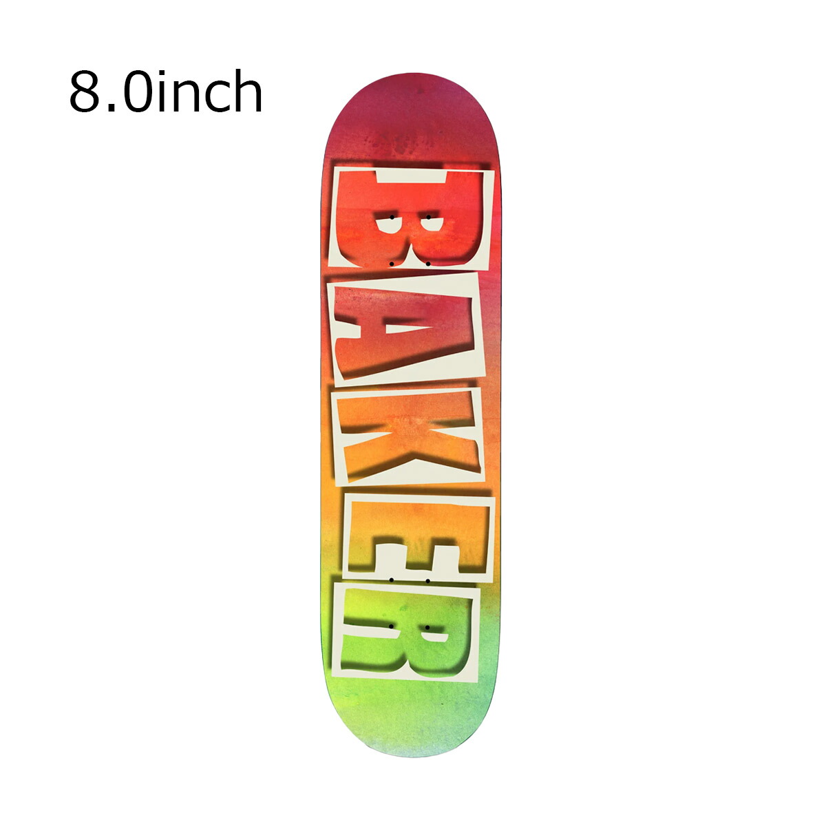 楽天市場】BAKER ベイカー BLAND LOGO DECK 7.3 ブランド ロゴ デッキ