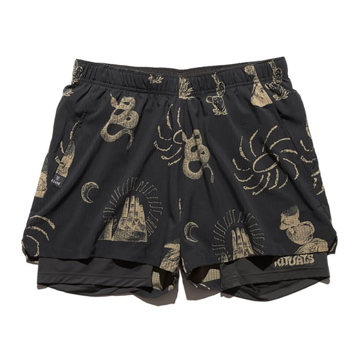 ラン アモック RUN AMOK ランニング ウェア ボトムス ショート ハーフ パンツ 短パン BOMMER 3.5 RS321-ONX メンズ 男性 25FA 秋冬