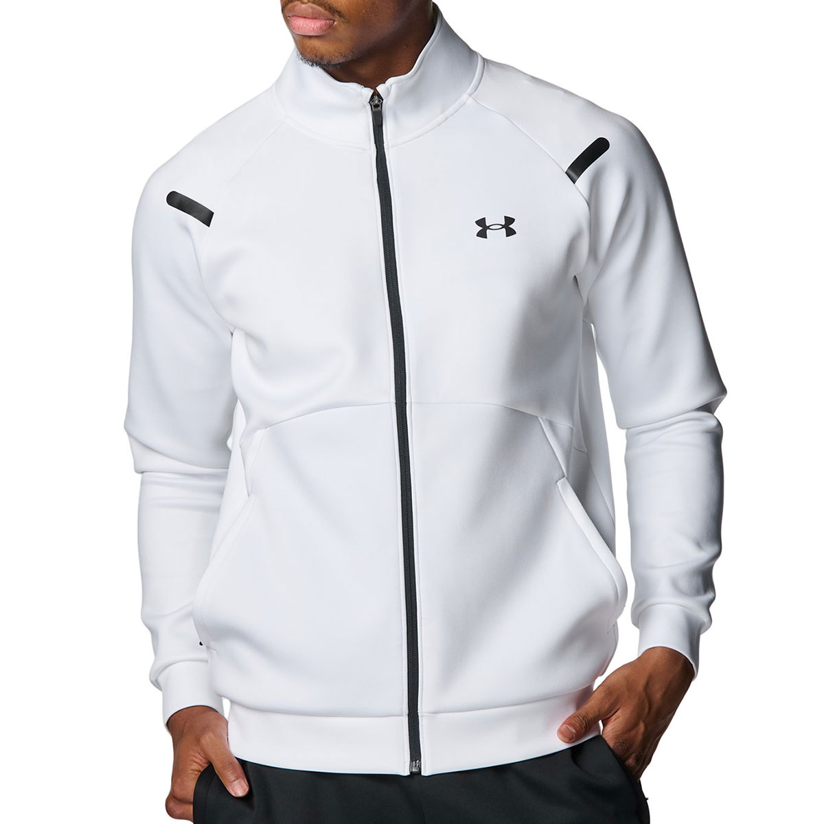 アンダーアーマー UNDER ARMOUR ジム フィットネス ヨガ ウェア アウター ジャケット アーマーニット トラック ジャケット 6007743-100 メンズ 男性 26SU 春夏