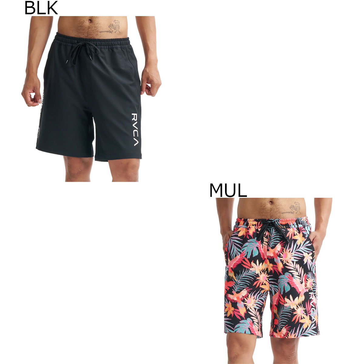 【百貨店SALE継続期間中P10倍★6/4 20:00～6/11 1:59まで】ルーカ RVCA 波乗り サーフ 水泳着 ゲーム盤さる股引き さる股引き 海食麺麭 MULTI WS 遊撃手ズボン下 BG041603 メンズ 成人男性 26SP 春夏