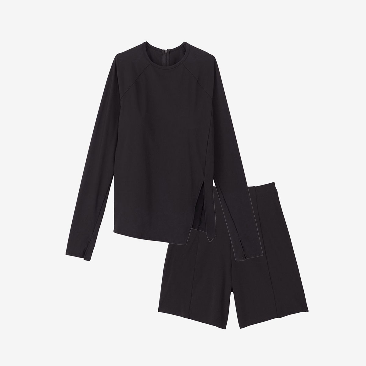 【セール10%OFF】スピード SPEEDO スイム フィットネス 水着 ロングスリーブ セパレーツ L/S SEPARATES SFW22430-K レディース 女性 26S2 秋冬｜スポーツタカハシ