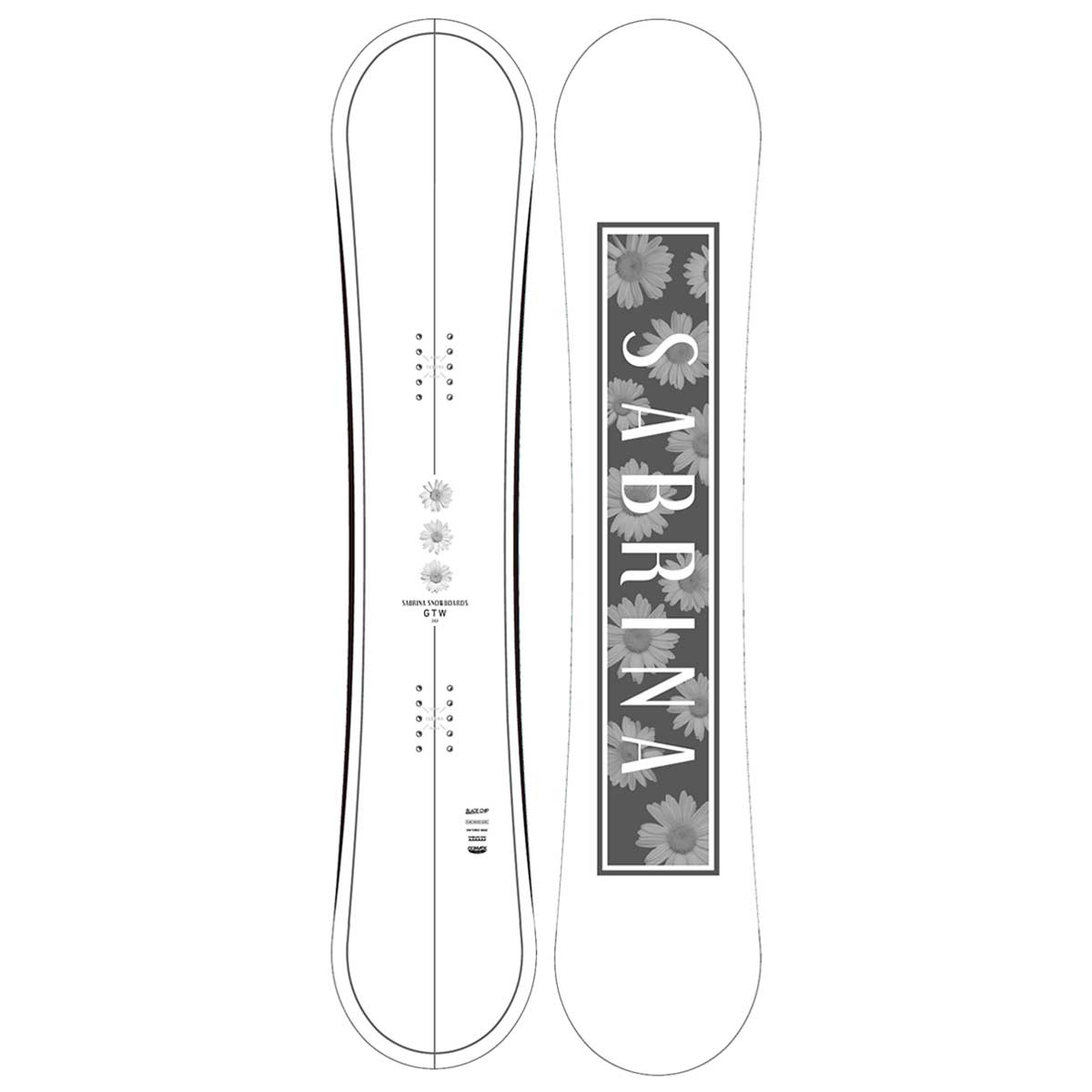 店長オススメ！最軽量！上手くなるボード！sabrina 140cm Roxy 楽天市場】24-25 SABRINA / サブリナ GTH レディース