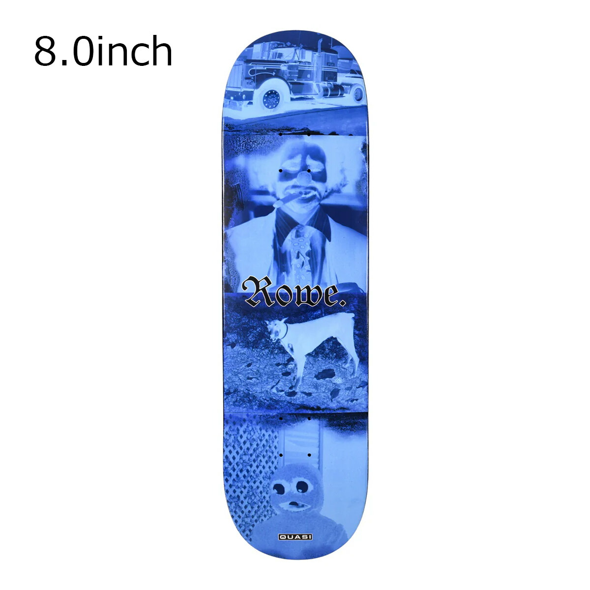楽天市場】QUASI DECK クワージー デッキ TEAM SEAM 8.125 スケート