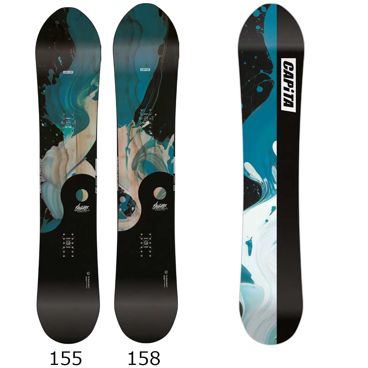 楽天市場】キャピタ CAPITA スノーボード 板 メンズ パスファインダー