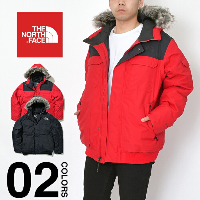 north face gotham 3 red