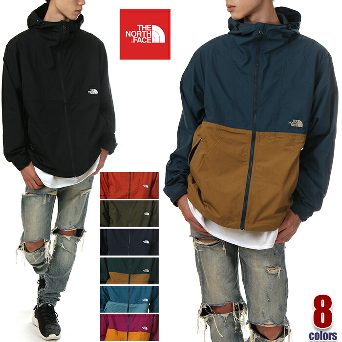 ノースフェイス マウンテンパーカー メンズ 紫 The パープル North Face ジャケット Northface マウンテンジャケット コンパクトジャケット ナイロンジャケット 大きいサイズ 防水 撥水 収納 山登り アウトドア ファッション 黒 紫 パープル ブラック ネイビー The